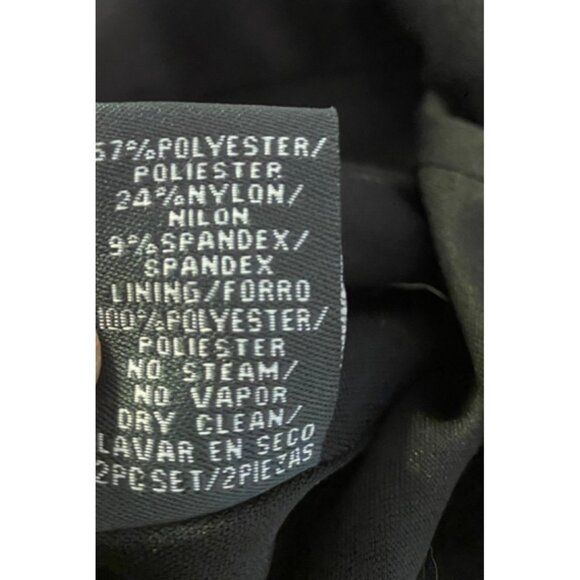 Red Satin Blazer & Tank Set Dressbarn Collection Size 10 - Picture 7 of 15